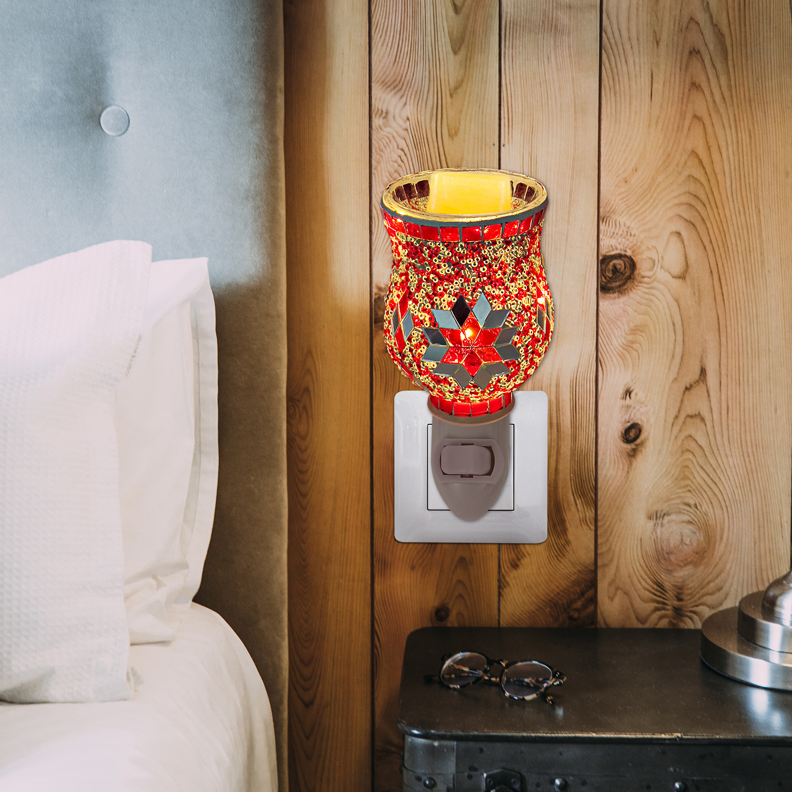 Home Fragrance Plug In - 1Pcs Aroma Decorative Wax Fragrance Lamp