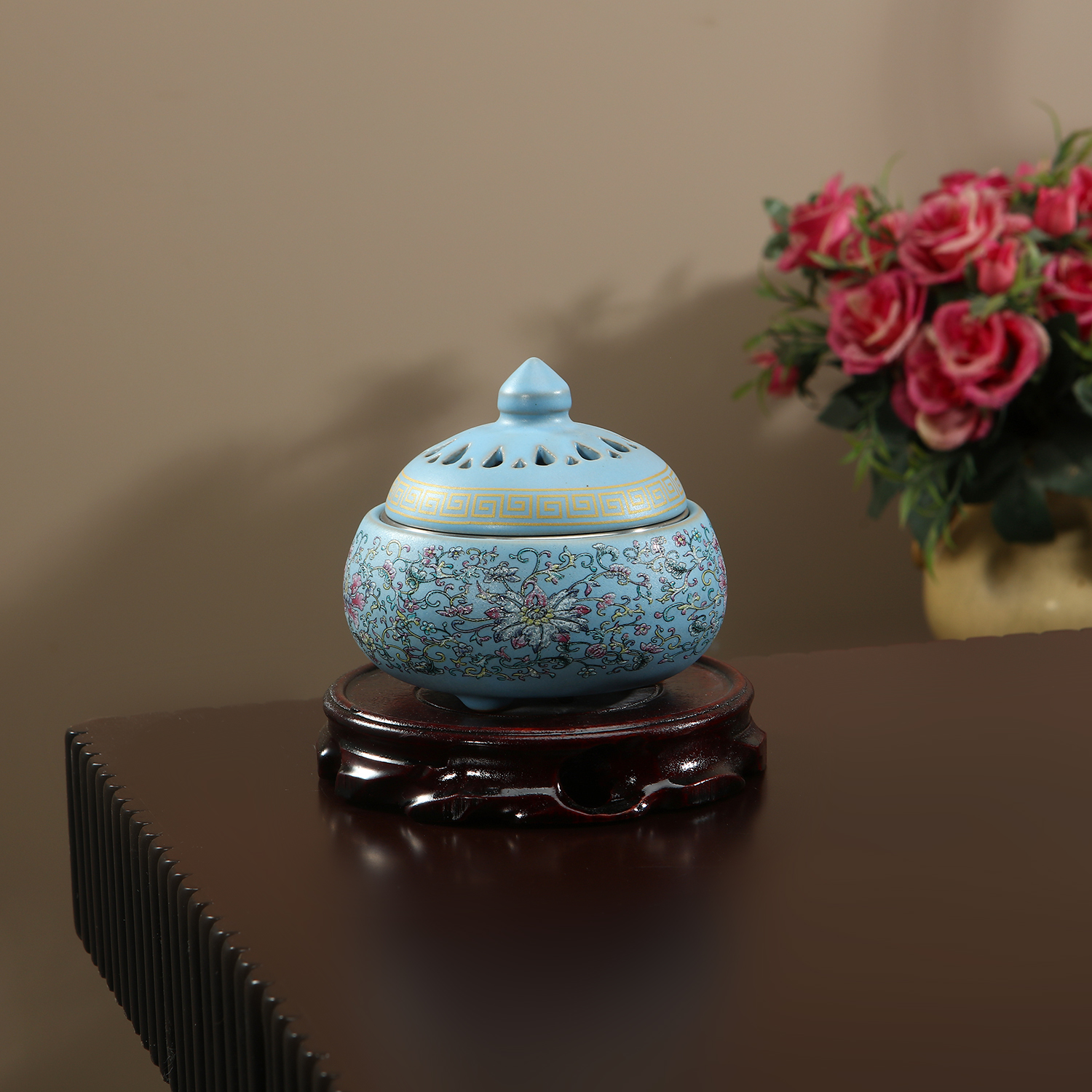 Wax Melt Burner - Electronic Incense Burner Ceramic Essential Oil