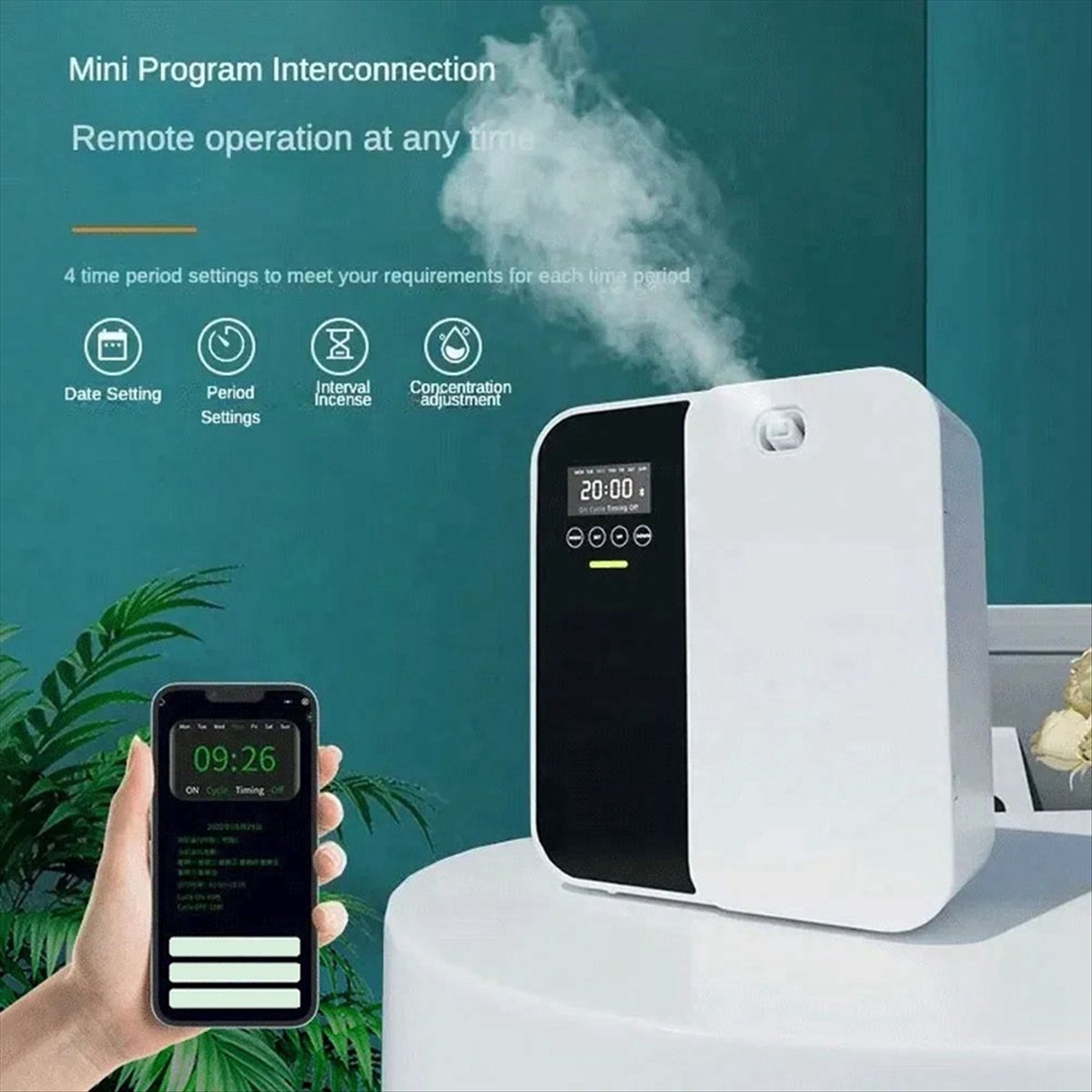 Home Fragrance Plug In - FZFZ Scent Diffuser Machine Wall Mounted