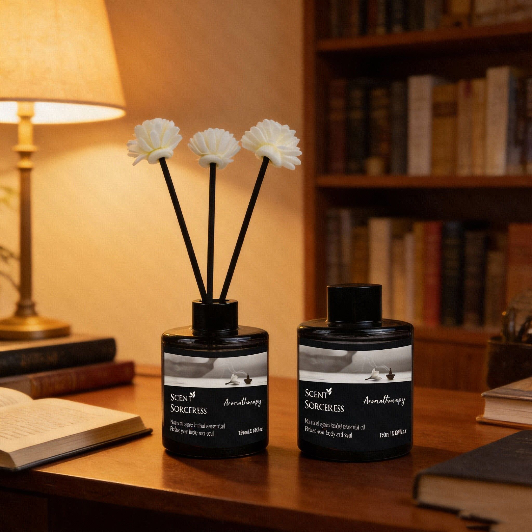 Home Fragrance Oils - 150ml Rattan Reed Diffuser Sets Fragrance