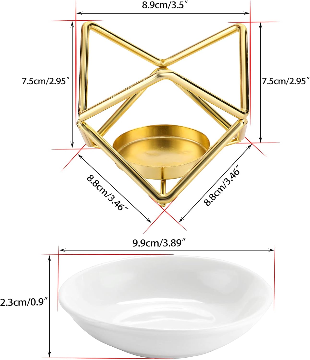 Euro Metal Oil Burner Wax Warm - огляд і ціна Fragrance Home Decor