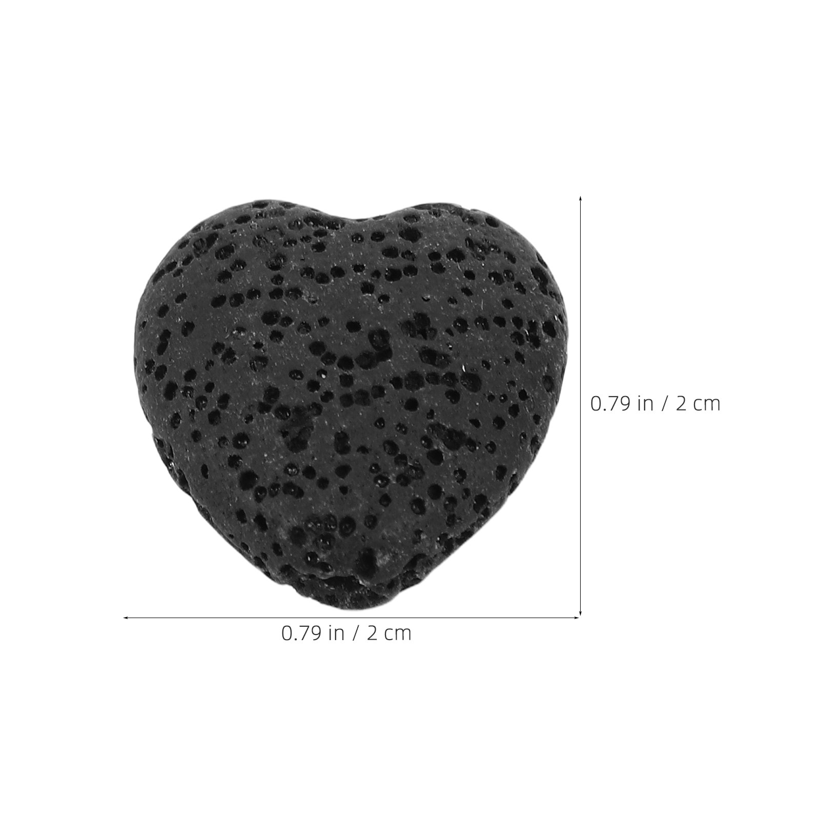 20Pcs Heart Volcanic Lava Rock - огляд і ціна Home Fragrance Oils