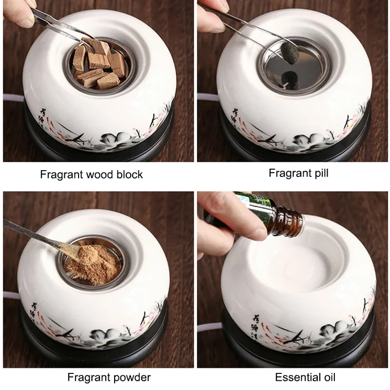 YXY Electronic Incense Burner  - огляд і ціна Ceramic Oil Burner