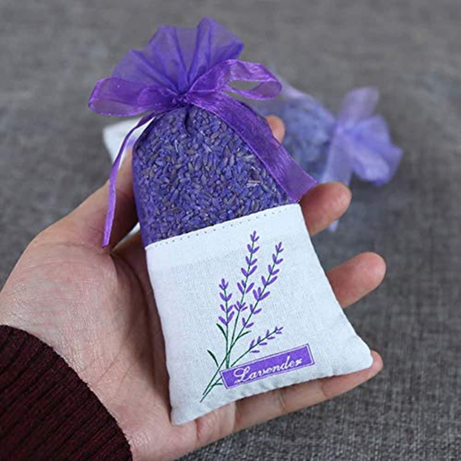 Lavender Sachet Bags, Natural  - огляд і ціна Fragrance Home Decor