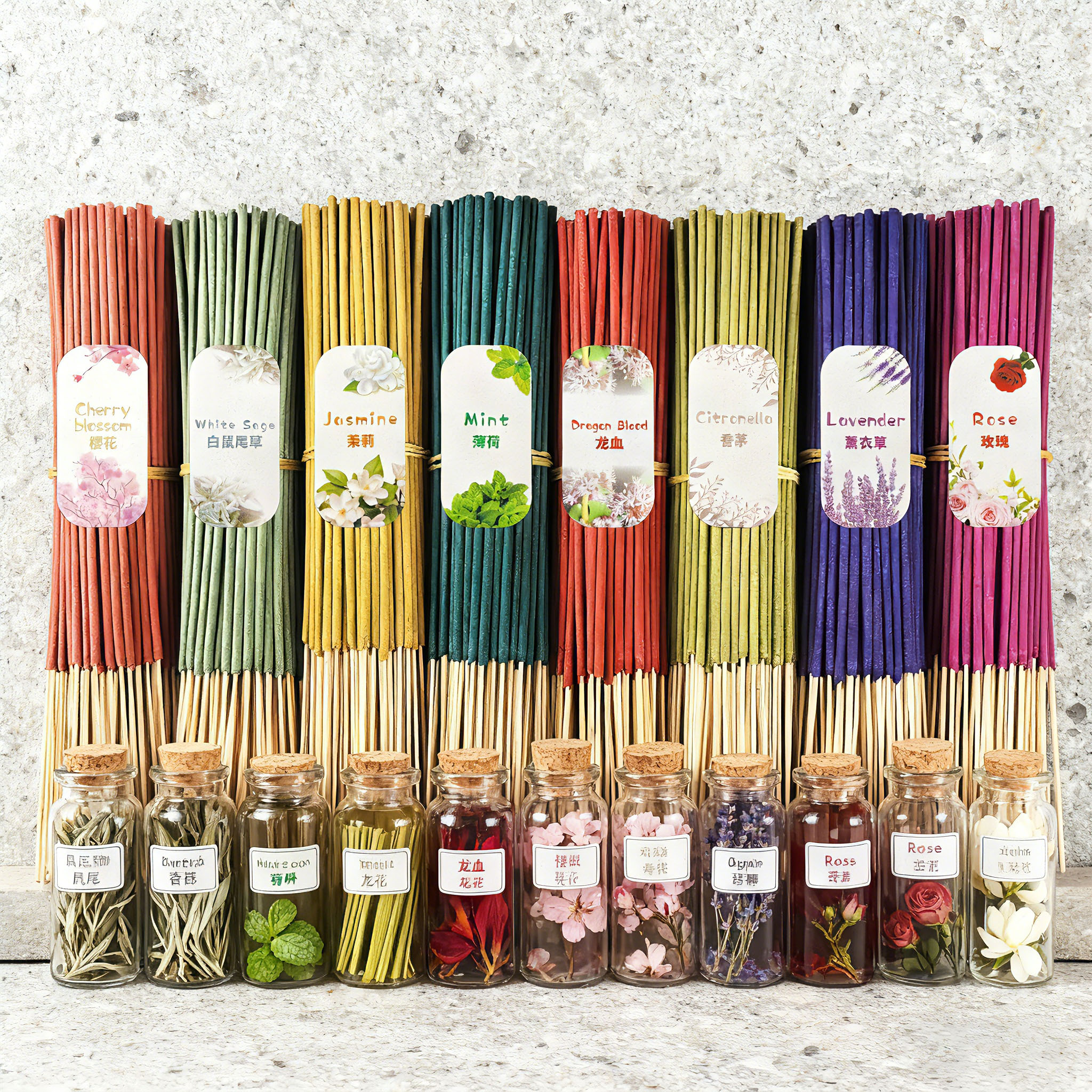 8 Sets of High-Quality 208-Pie - огляд і ціна Home Fragrance Lemongrass