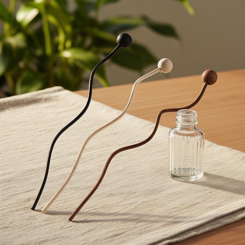 Wooden Bead Wave Shaped Rattan - огляд і ціна Home Fragrance Diffuser Refills