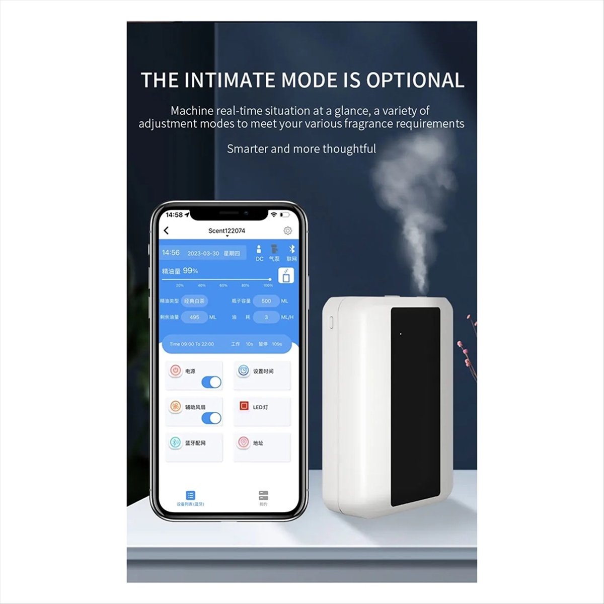 A24I Bluetooth WIFI Oils Diffu - огляд і ціна Home Fragrance Plug In