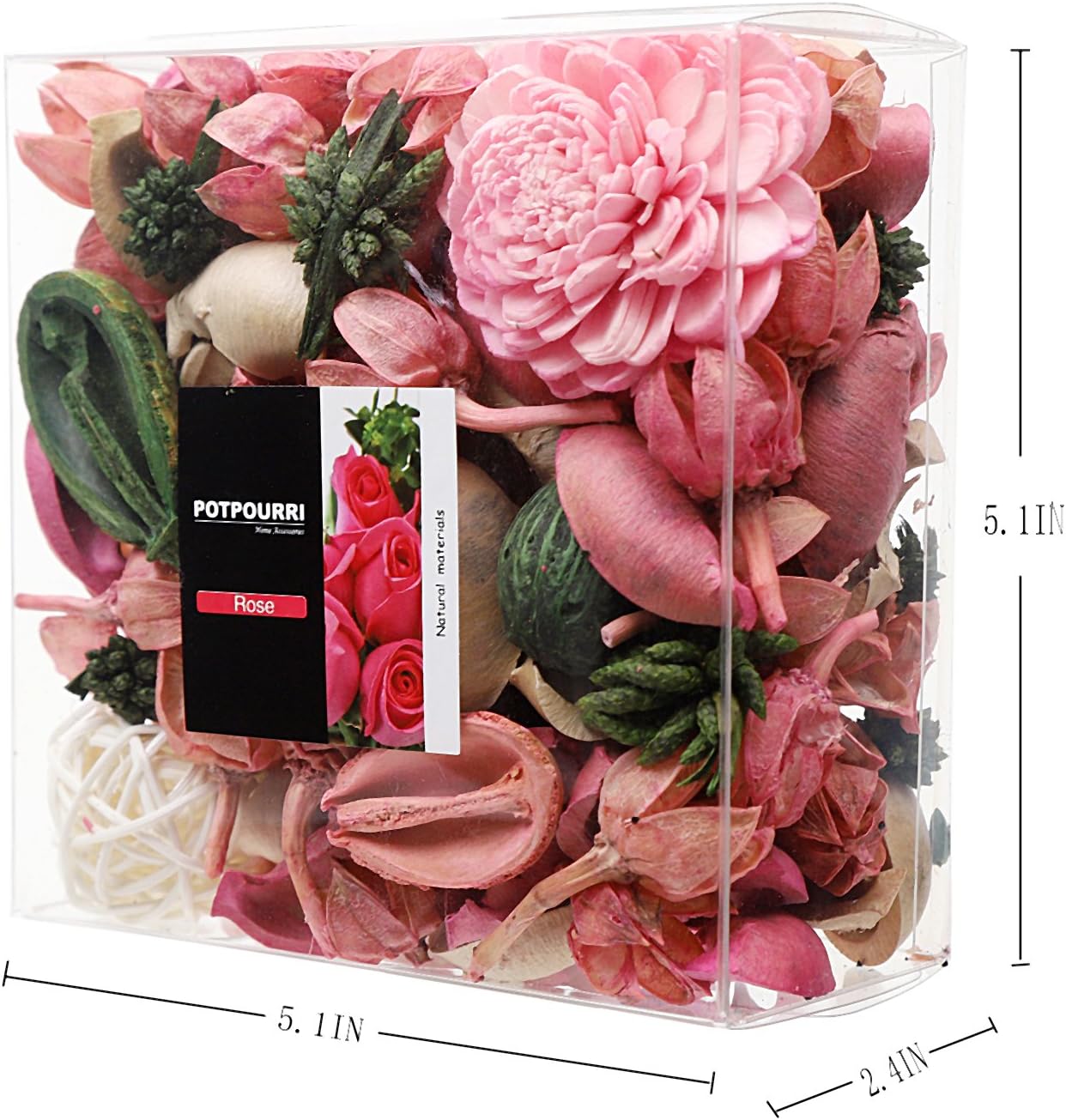 Rose Scented Potpourri Bowl Fi - огляд і ціна Fragrance Home Decor