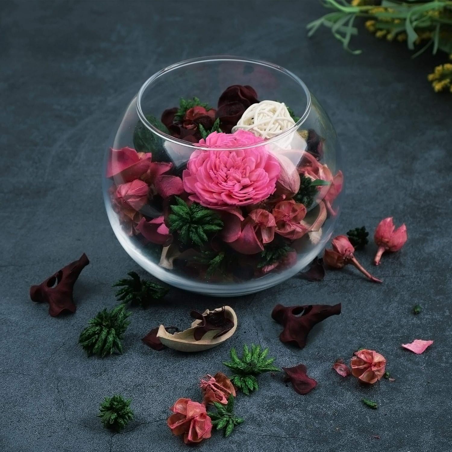 Rose Scented Potpourri Bowl Fi - огляд і ціна Fragrance Home Decor