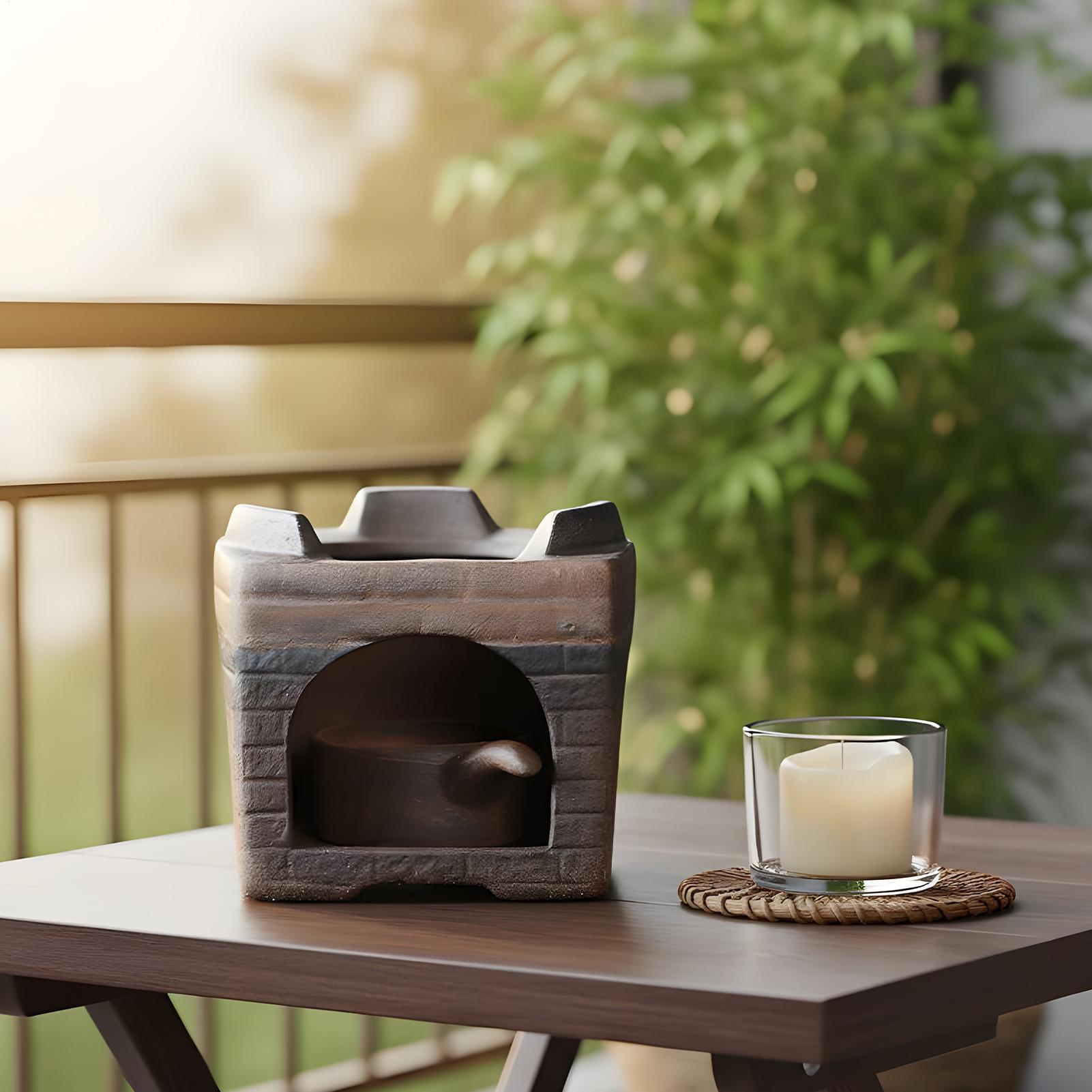 Oil Burner Ceramic Vintage Cor - огляд і ціна Wax Melt Burner