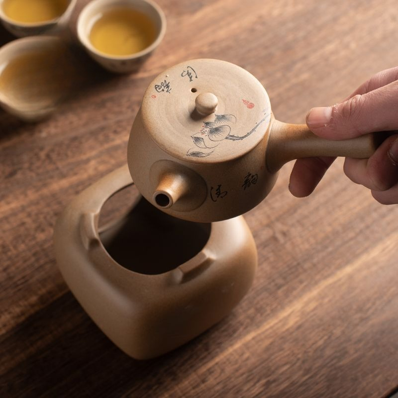 2 in 1 Coarse Pottery Tea Warm - огляд і ціна Ceramic Oil Burner