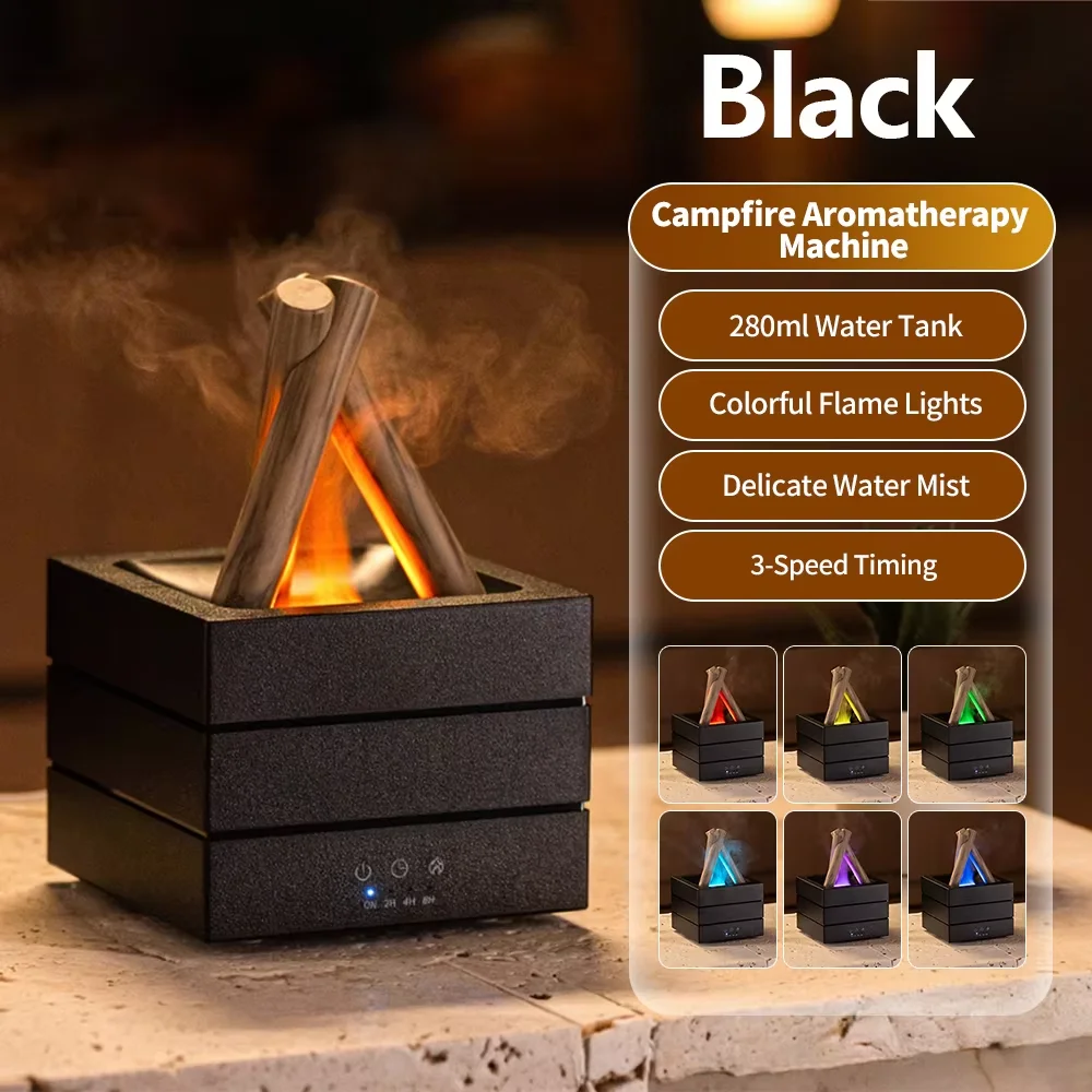 Air Humidifier Flame Essential - огляд і ціна Home Fragrance Leather Diffuser