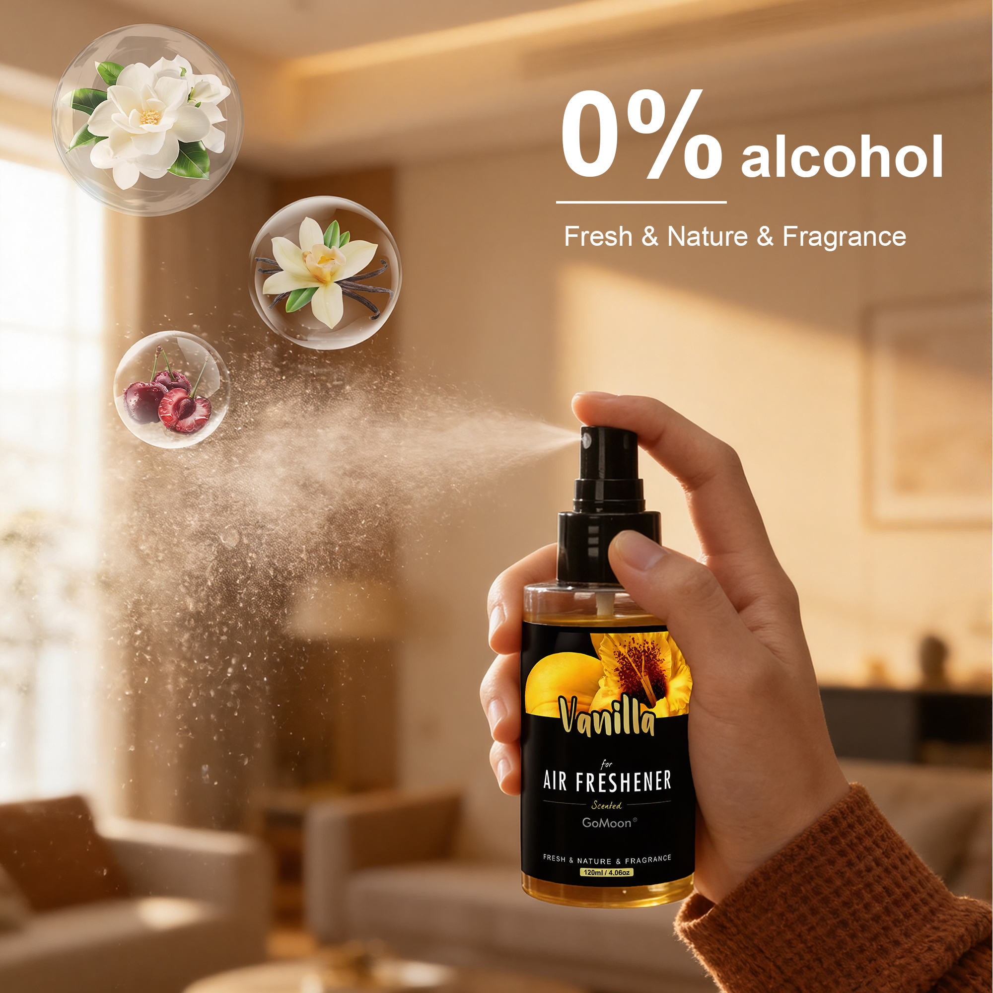 flower/fruit/candy scent car f - огляд і ціна Home Fragrance Mist