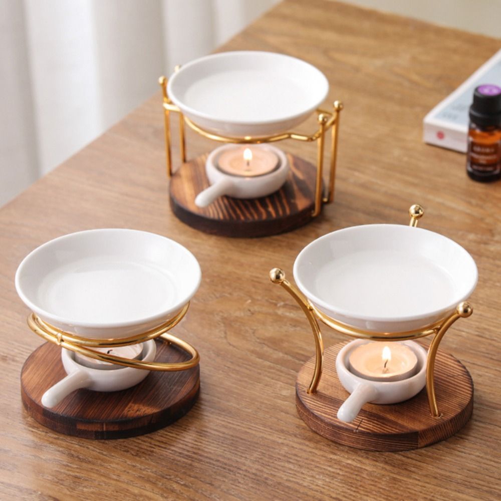 Practical Wooden Base Aromathe - огляд і ціна Wax Melt Burner