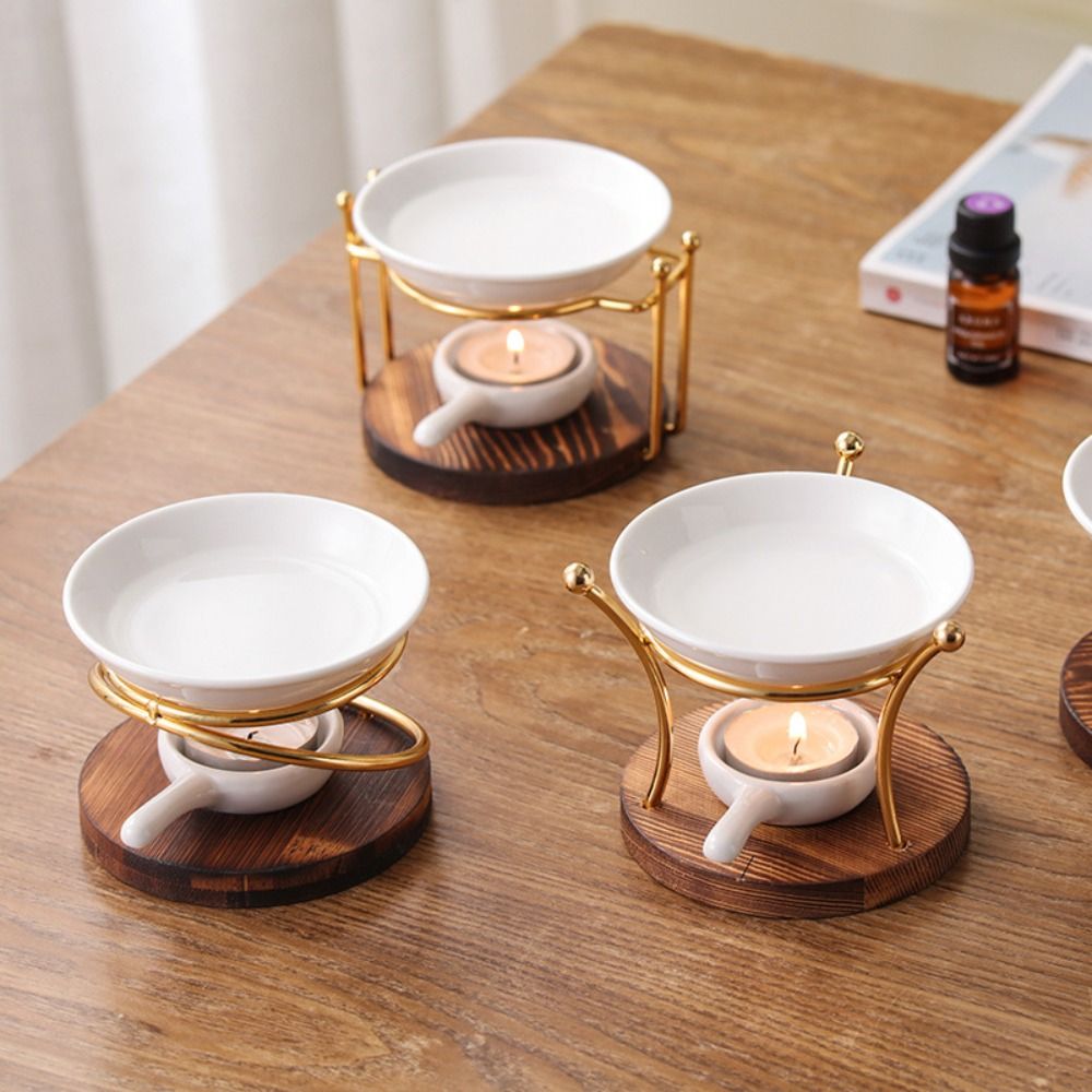 Practical Wooden Base Aromathe - огляд і ціна Wax Melt Burner