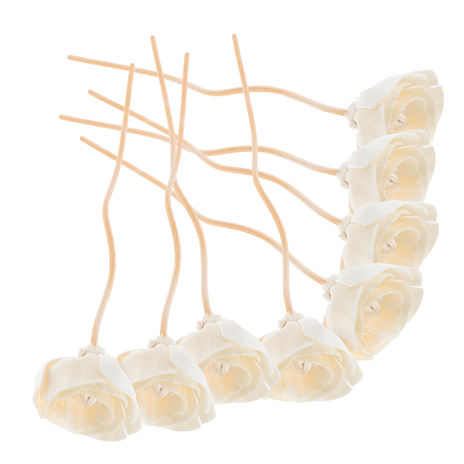 8Pcs Flower Design Wooden Diff - огляд і ціна Home Fragrance Diffuser Refills