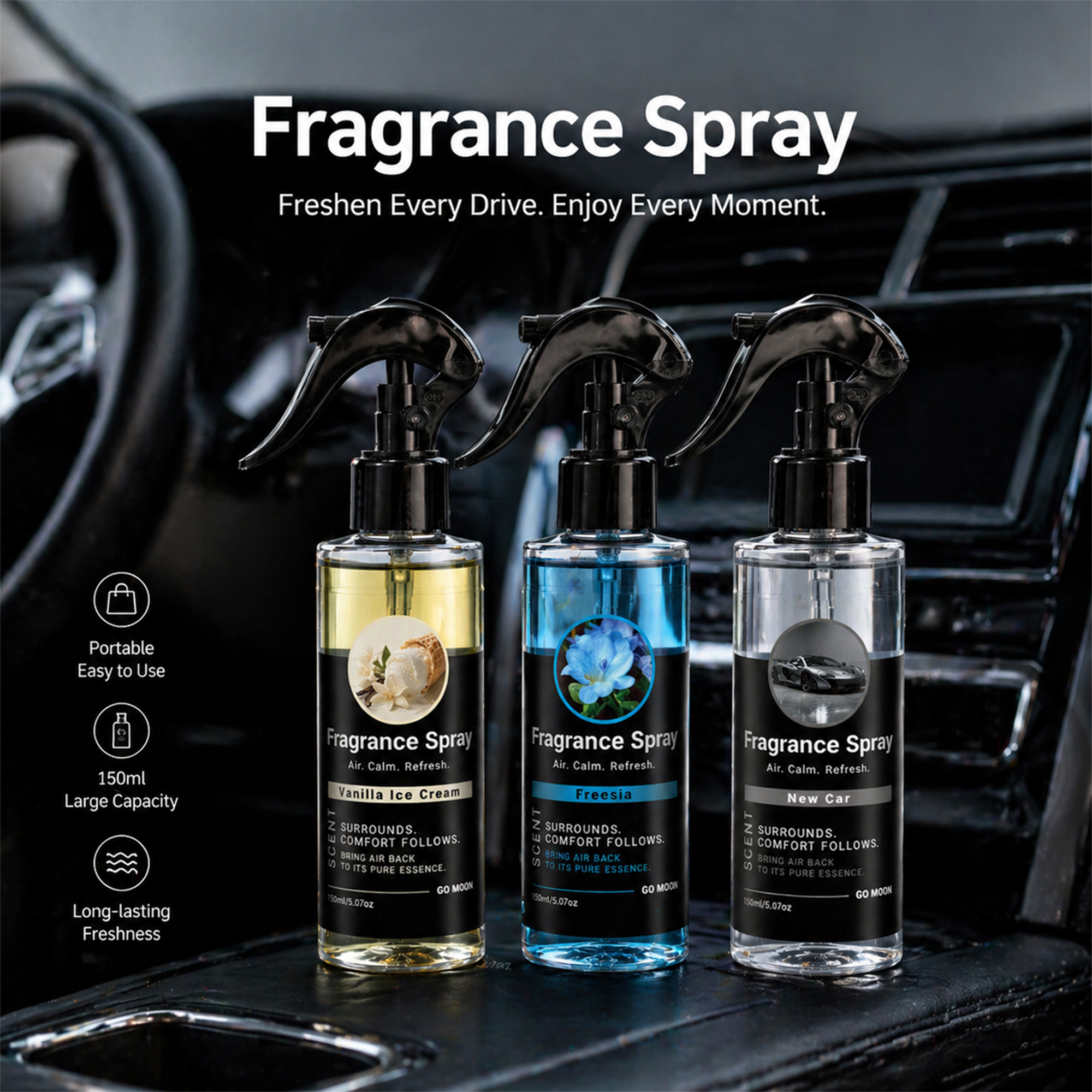 flower fruit scent car fragran - огляд і ціна Home Fragrance Mist