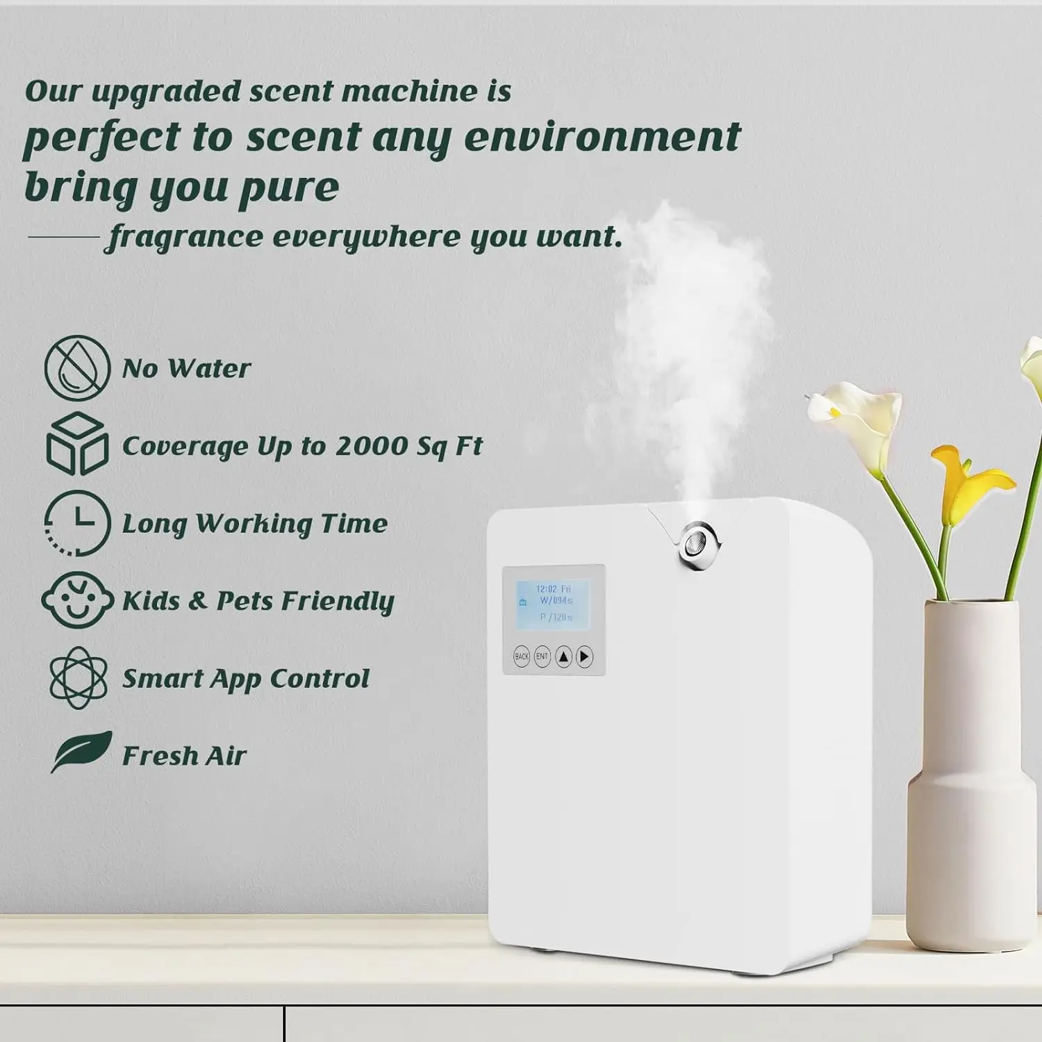 Waterless Fragrance Diffuser 3 - огляд і ціна Fragrance Home Decor