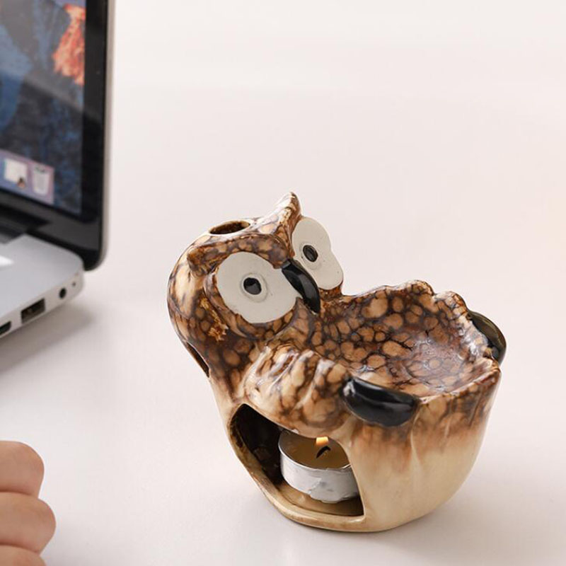 Ceramic Hollow Owl Aromatherap - огляд і ціна Home Fragrance Oil Burner
