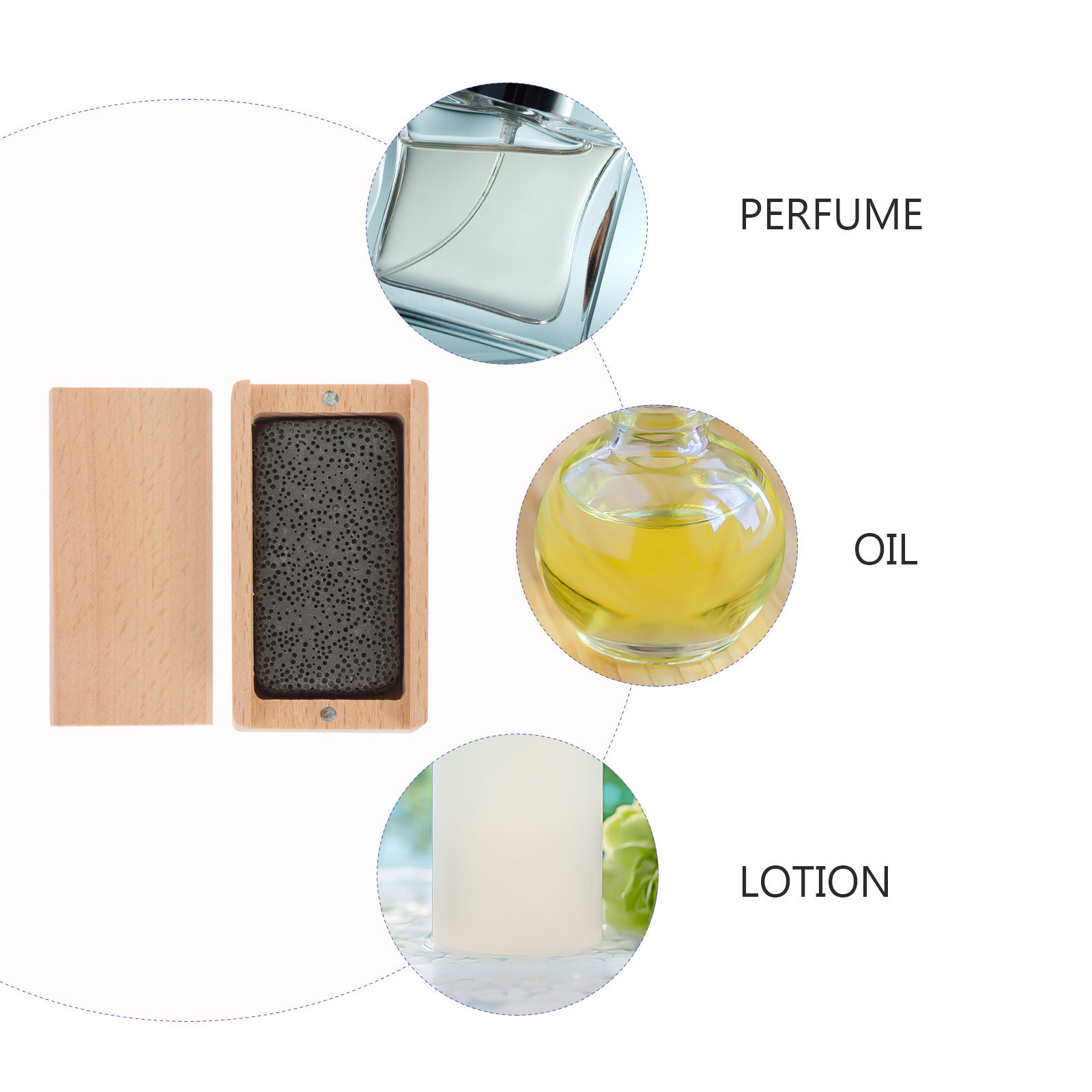 1Set Beech Wood Aroma Diffuser - огляд і ціна Home Fragrance Leather Diffuser