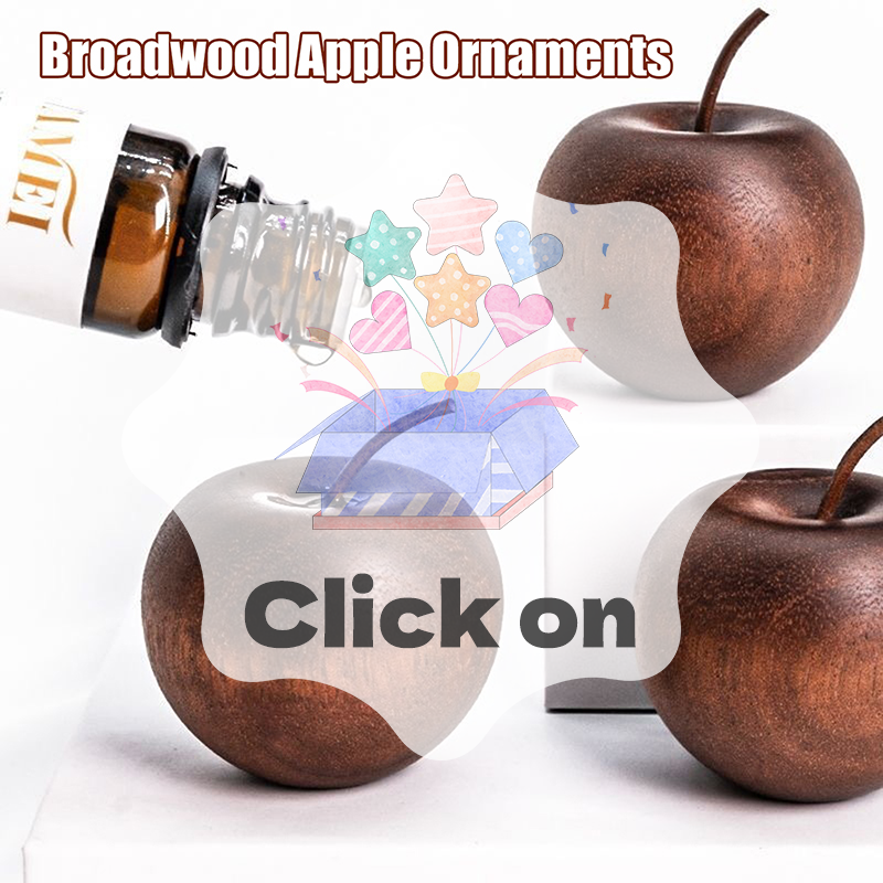 1PCS Of Wooden Apple Shaped Es - огляд і ціна Fragrance Home Decor