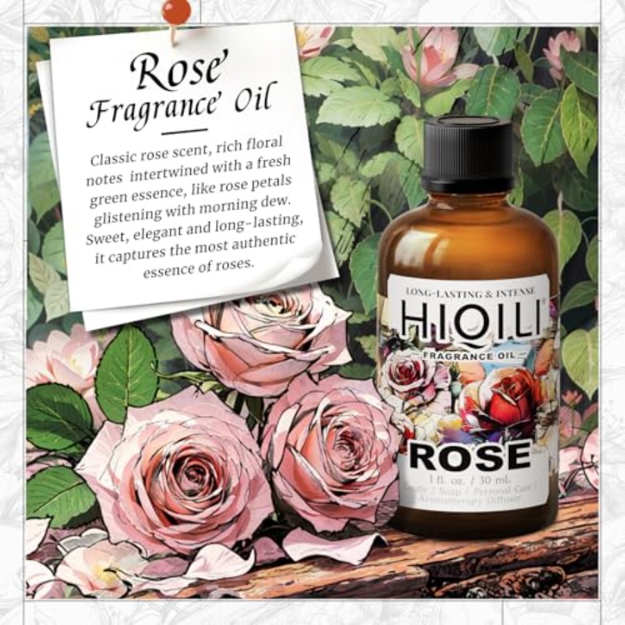 HIQILI Rose Fragrance Oil for  - огляд і ціна Home Fragrance Oils