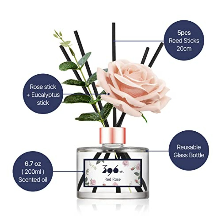 Rose Flower Reed Diffuser,,200 - огляд і ціна Home Fragrance Reeds