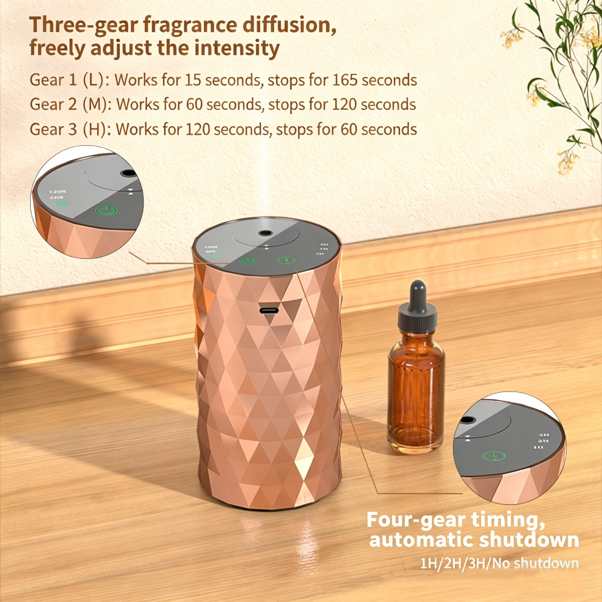 Waterless Essential Oil Diffus - огляд і ціна Home Fragrance Mist