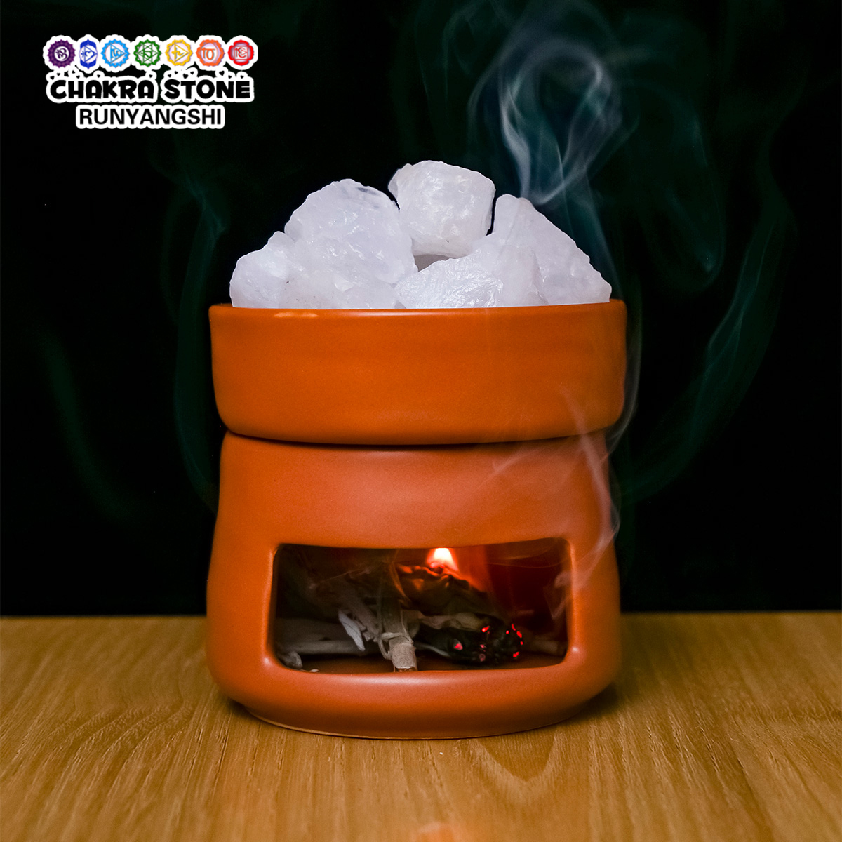1set Natural Crystal Aroma Sto - огляд і ціна Home Fragrance Oil Burner