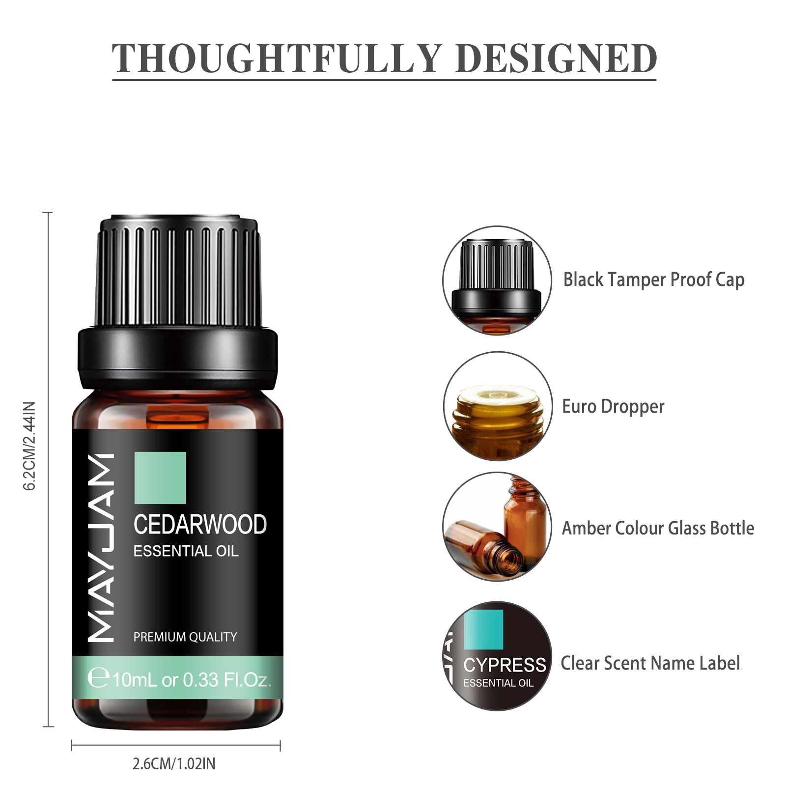 10ml Cedarwood Lemongrass Rose - огляд і ціна Home Fragrance Lemongrass