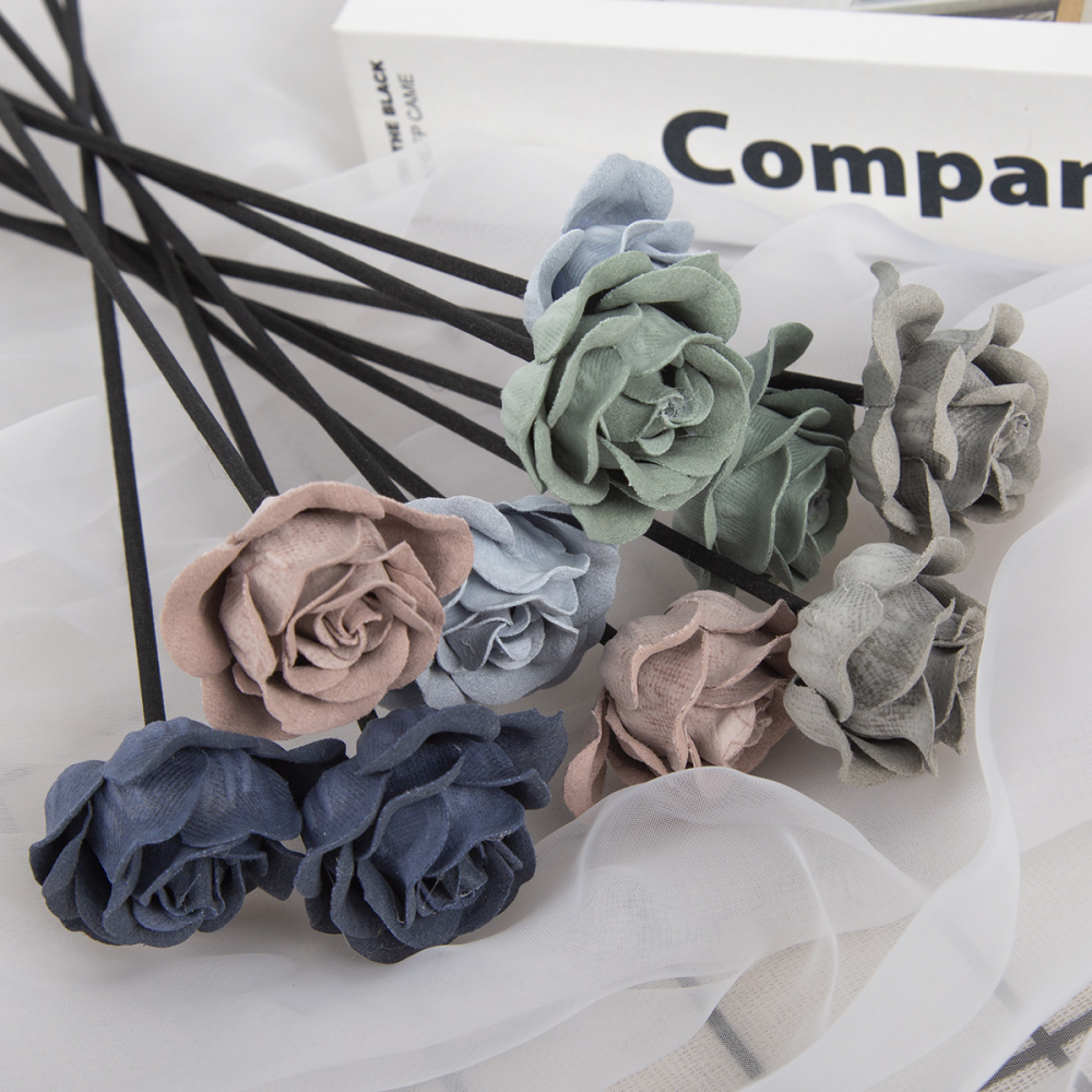 NEW 10PCS Leather Velvet Blue  - огляд і ціна Home Fragrance Leather Diffuser
