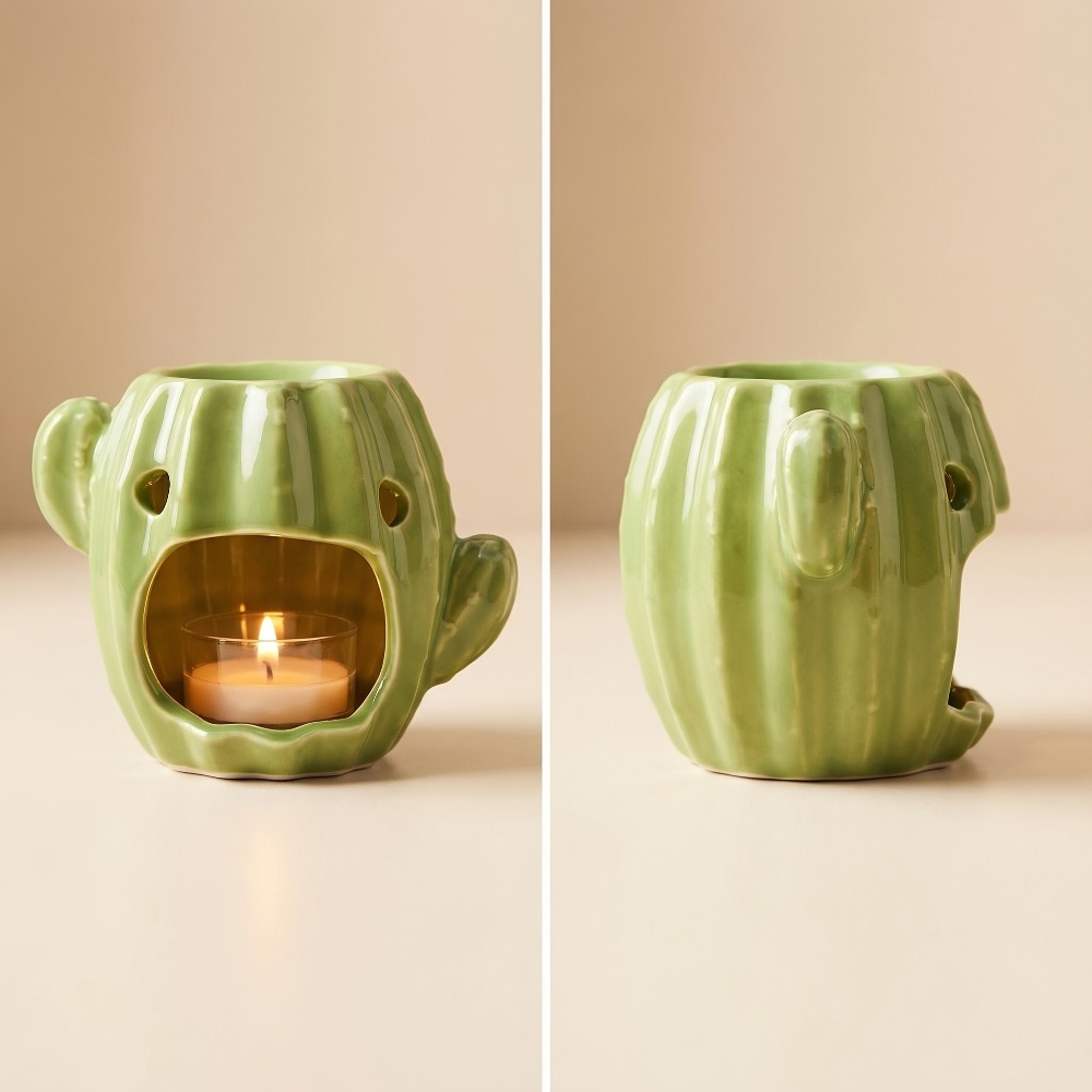 Cactus Shaped Ceramic Oil Burn - огляд і ціна Wax Melt Burner