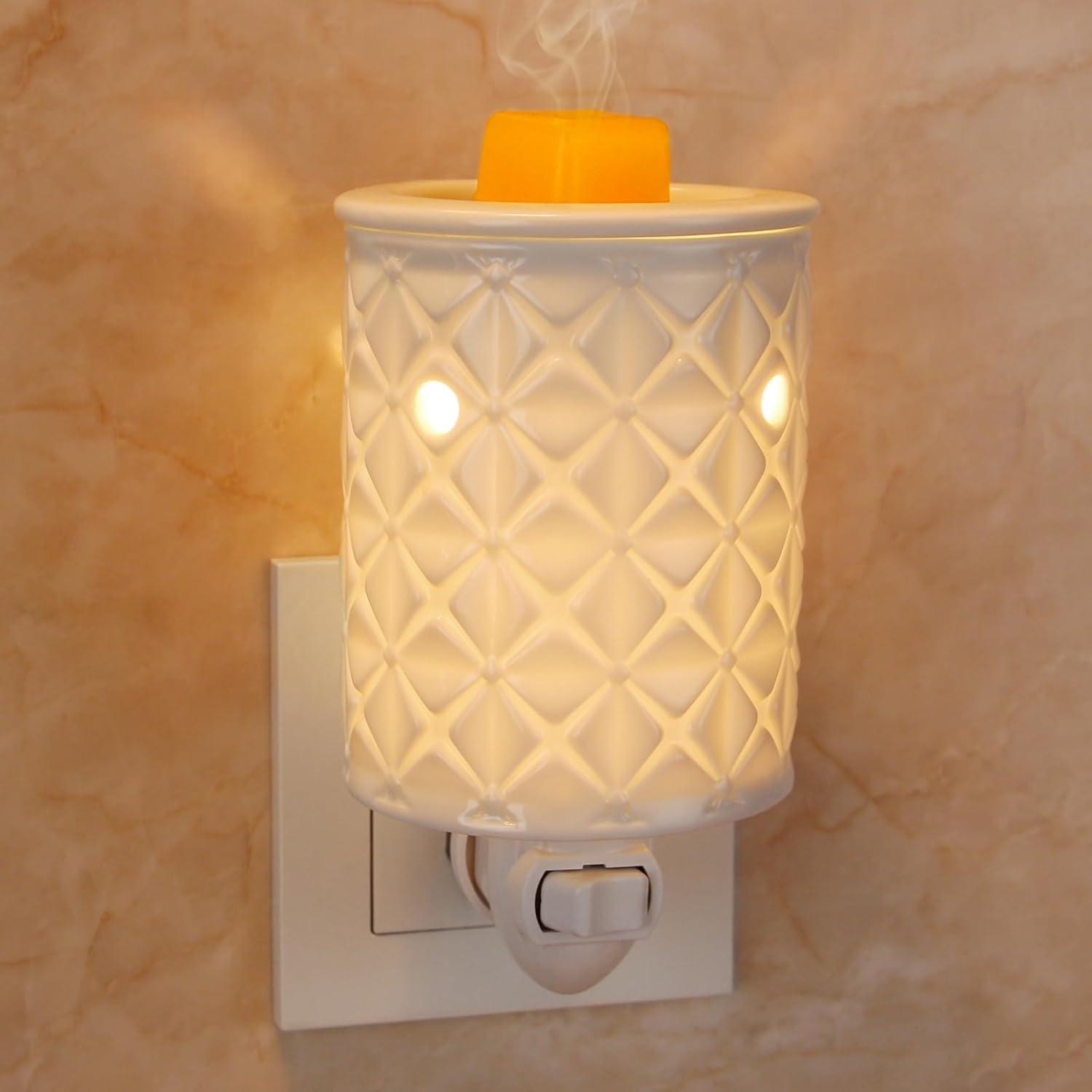 Plug in Wax Melt Warmer, Ceram - огляд і ціна Fragrance Home Decor