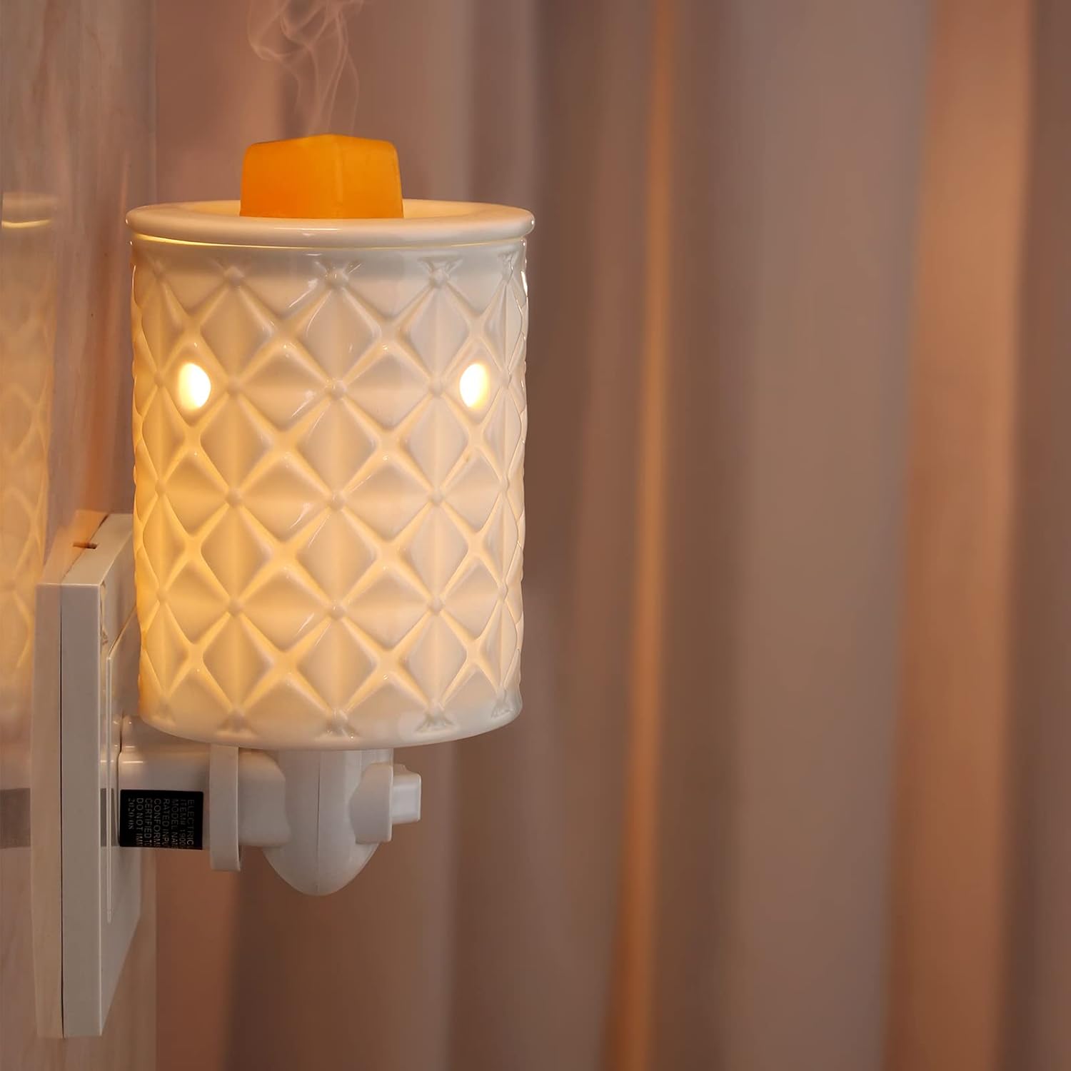 Plug in Wax Melt Warmer, Ceram - огляд і ціна Fragrance Home Decor