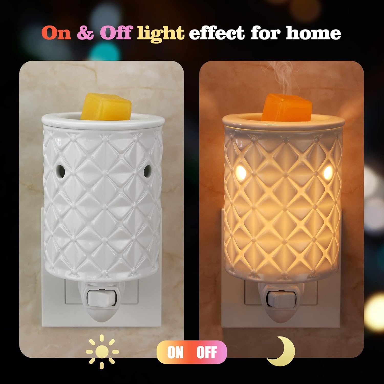 Plug in Wax Melt Warmer, Ceram - огляд і ціна Fragrance Home Decor