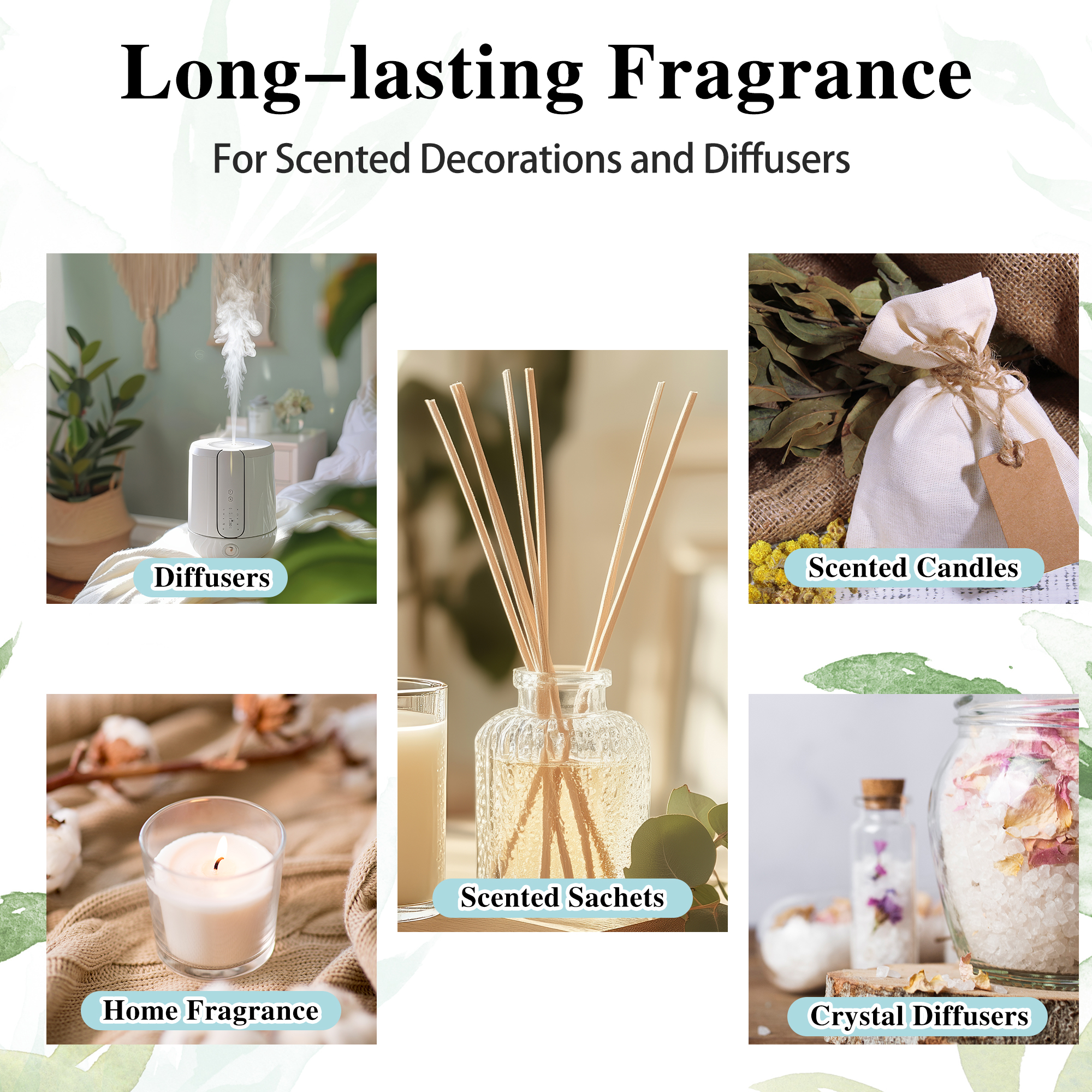 30ml 100ml Pure Natural Essent - огляд і ціна Home Fragrance Oils