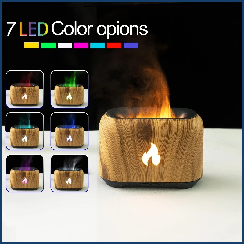 New 7 Colorful Simulation Flam - огляд і ціна Home Fragrance Plug In