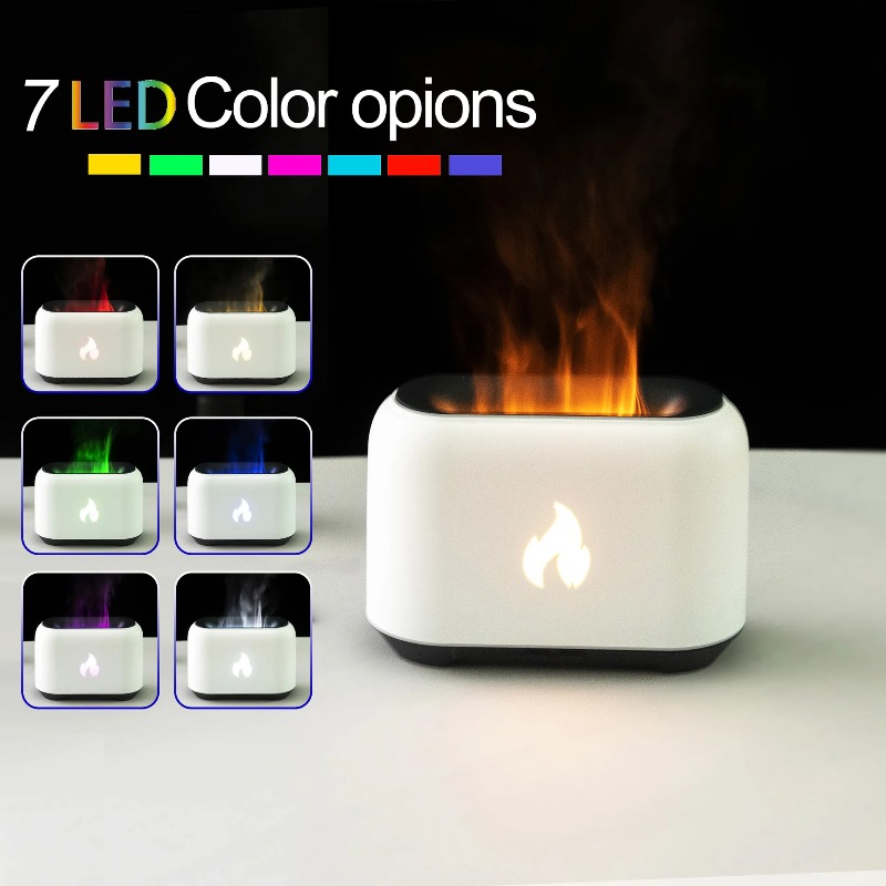 New 7 Colorful Simulation Flam - огляд і ціна Home Fragrance Plug In