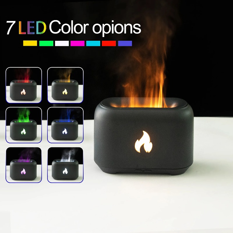 New 7 Colorful Simulation Flam - огляд і ціна Home Fragrance Plug In